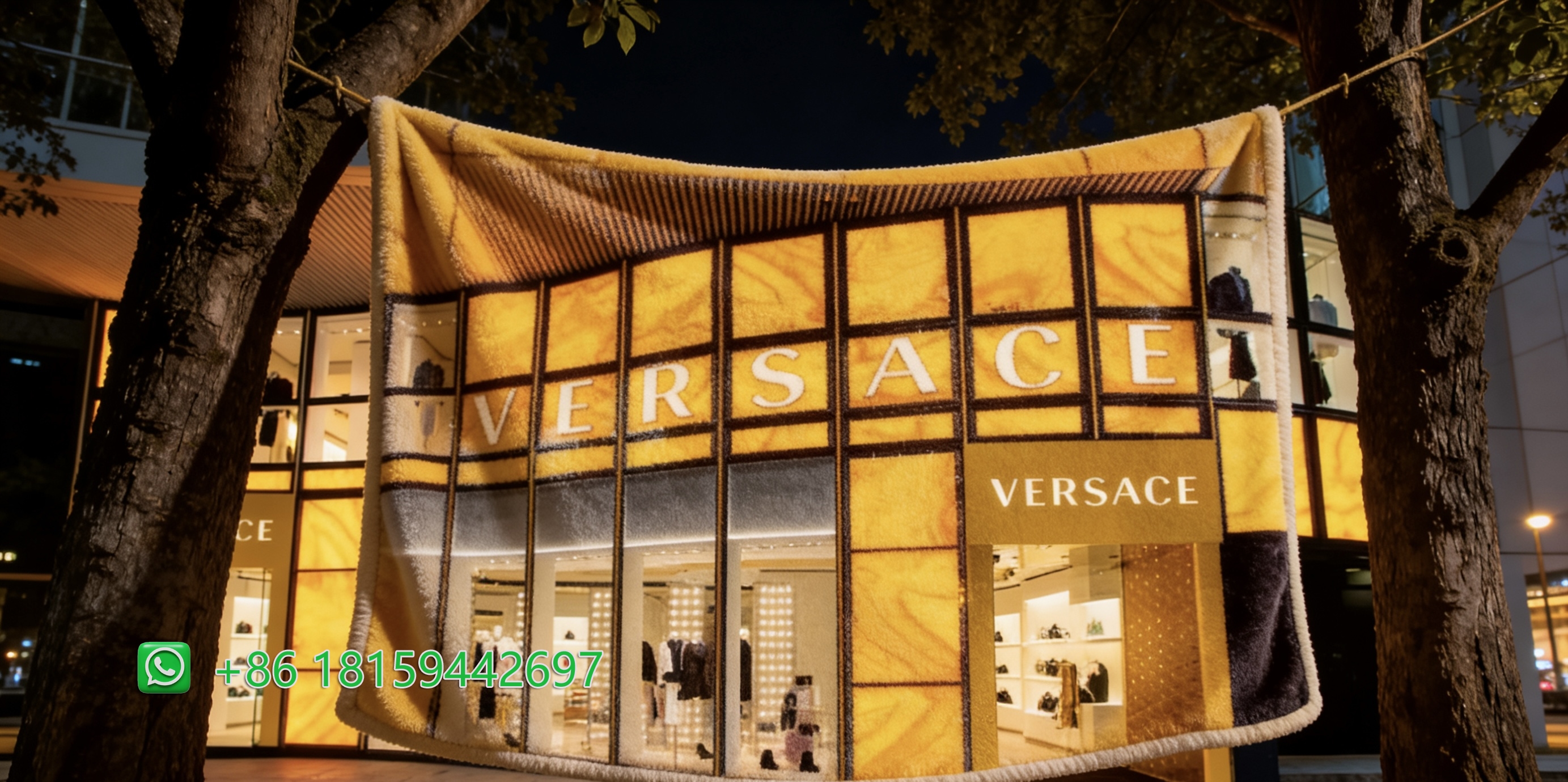 Versace Throw Blankets